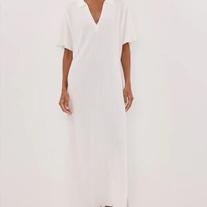 DISSH Cream Maxi Dress